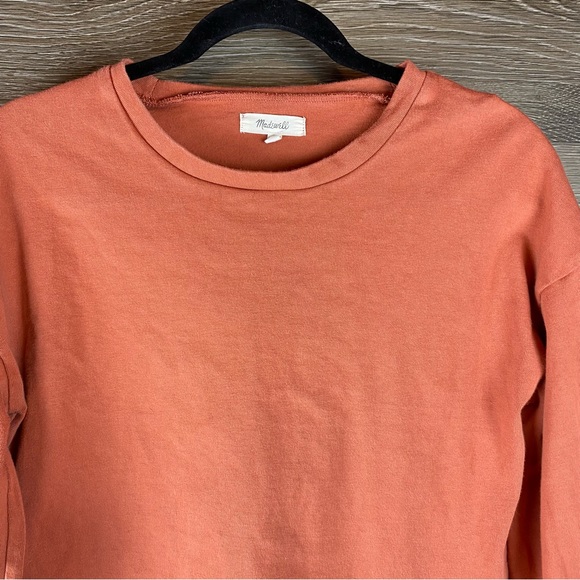 Madewell Chord Bubble Sleeve Cotton Top Size XXS - Picture 8 of 9